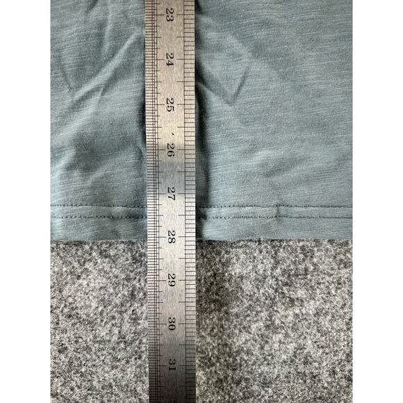 NWT HWD Halfway Dead Slate Blue Short Sleeve Slub Knit Tee Men's Size Medium - Picture 3 of 7